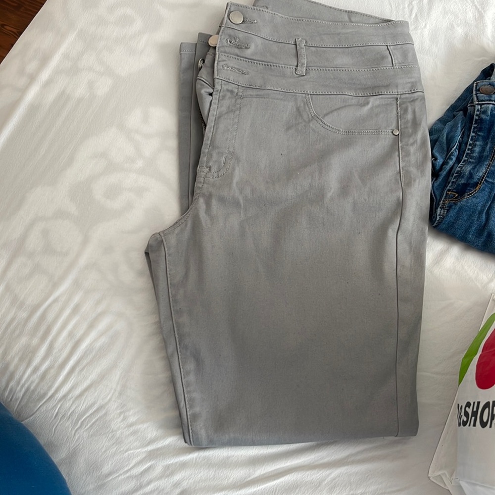 High waisted jeggings
